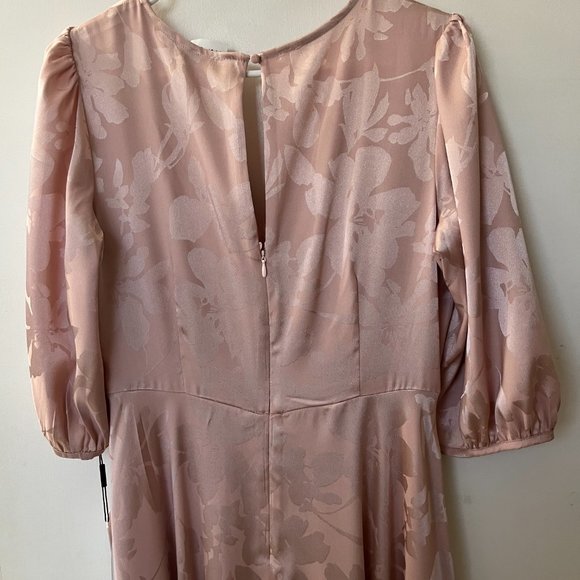 Calvin Klein/Faux Wrap Dress - Picture 4 of 6